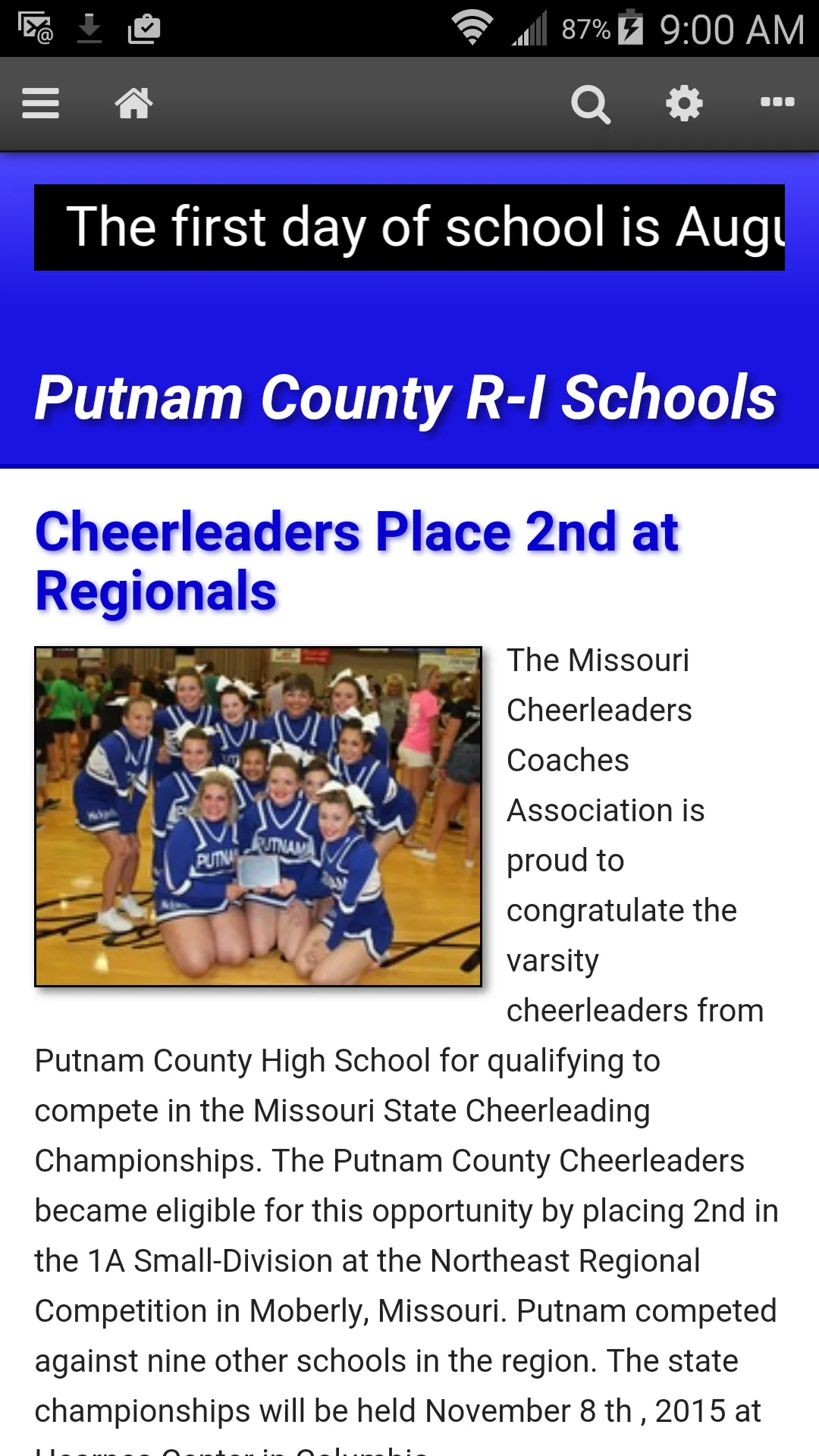 Putnam County R-I | Indus Appstore | Screenshot