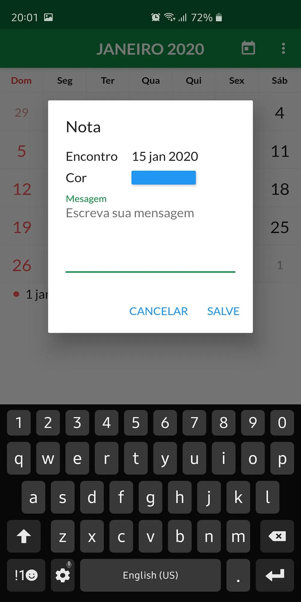 Brazil Calendar | Indus Appstore | Screenshot