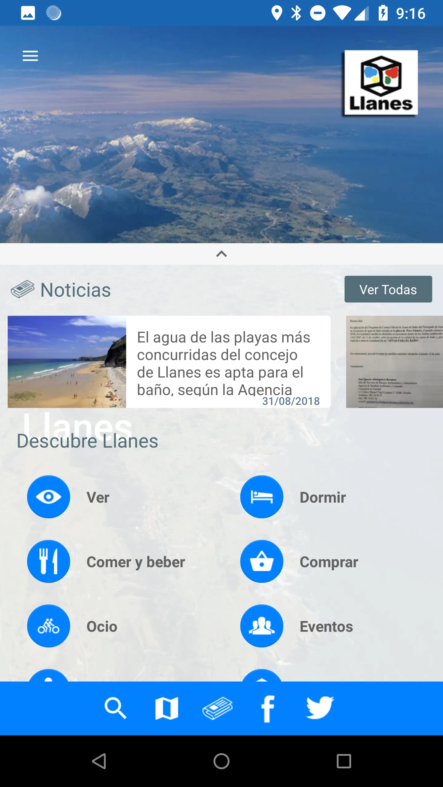 Llanes Guía Oficial | Indus Appstore | Screenshot