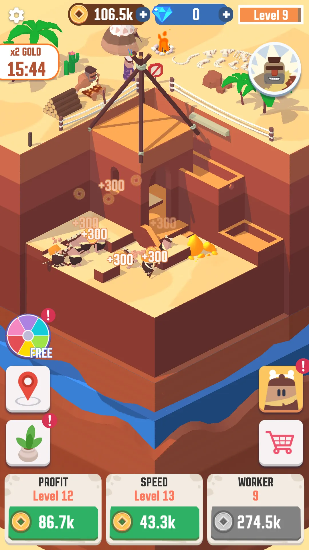 Idle Digging | Indus Appstore | Screenshot