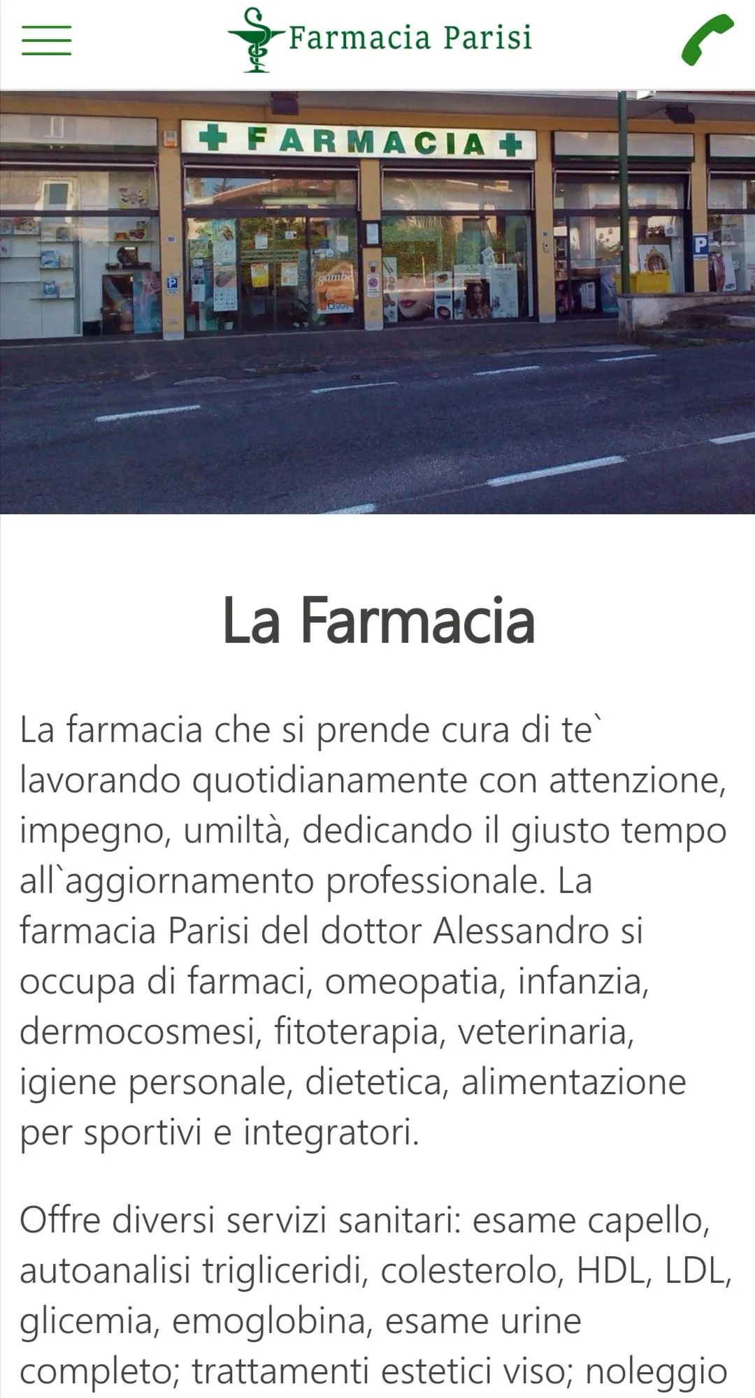 Farmacia Parisi | Indus Appstore | Screenshot