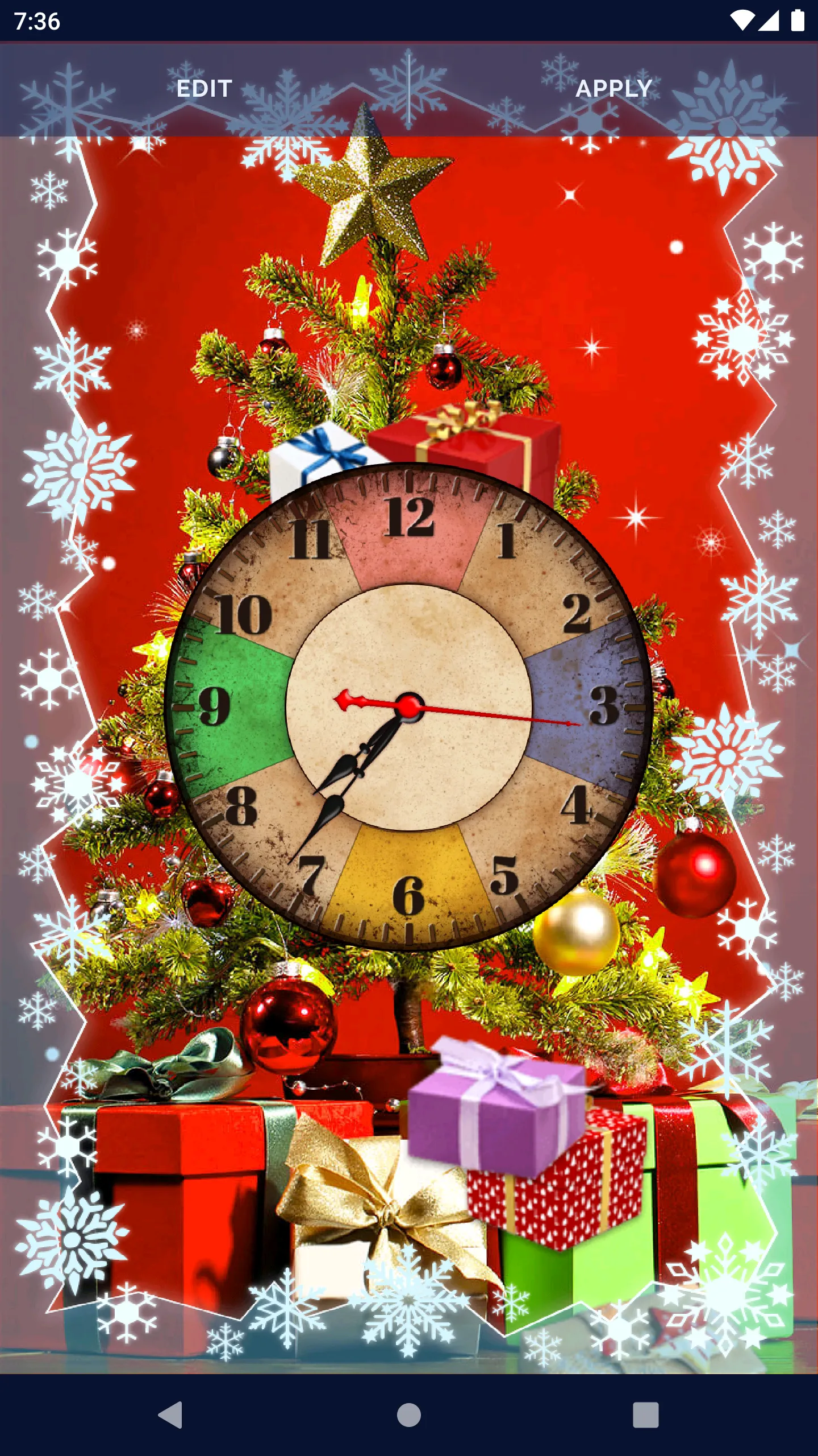 Christmas Live Wallpaper | Indus Appstore | Screenshot