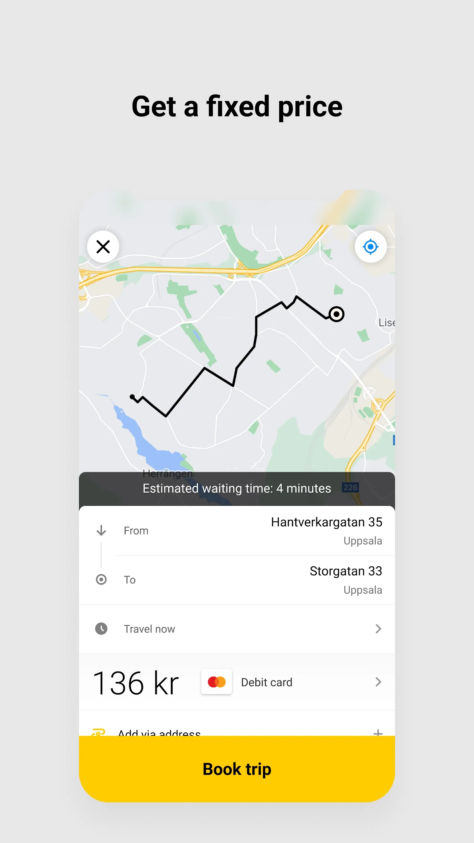 Uppsala Taxi 100 000 | Indus Appstore | Screenshot