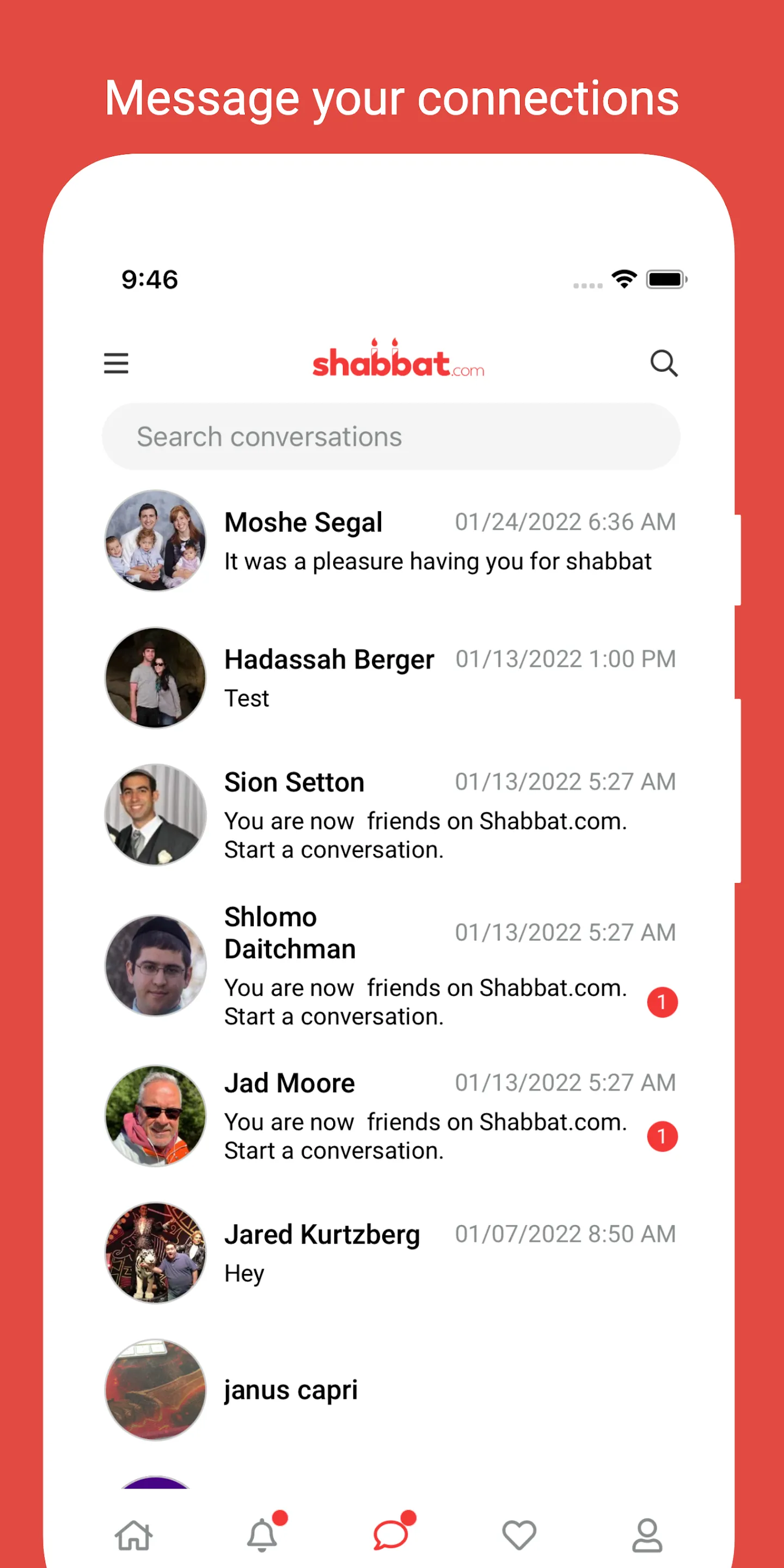 Shabbat.com | Indus Appstore | Screenshot