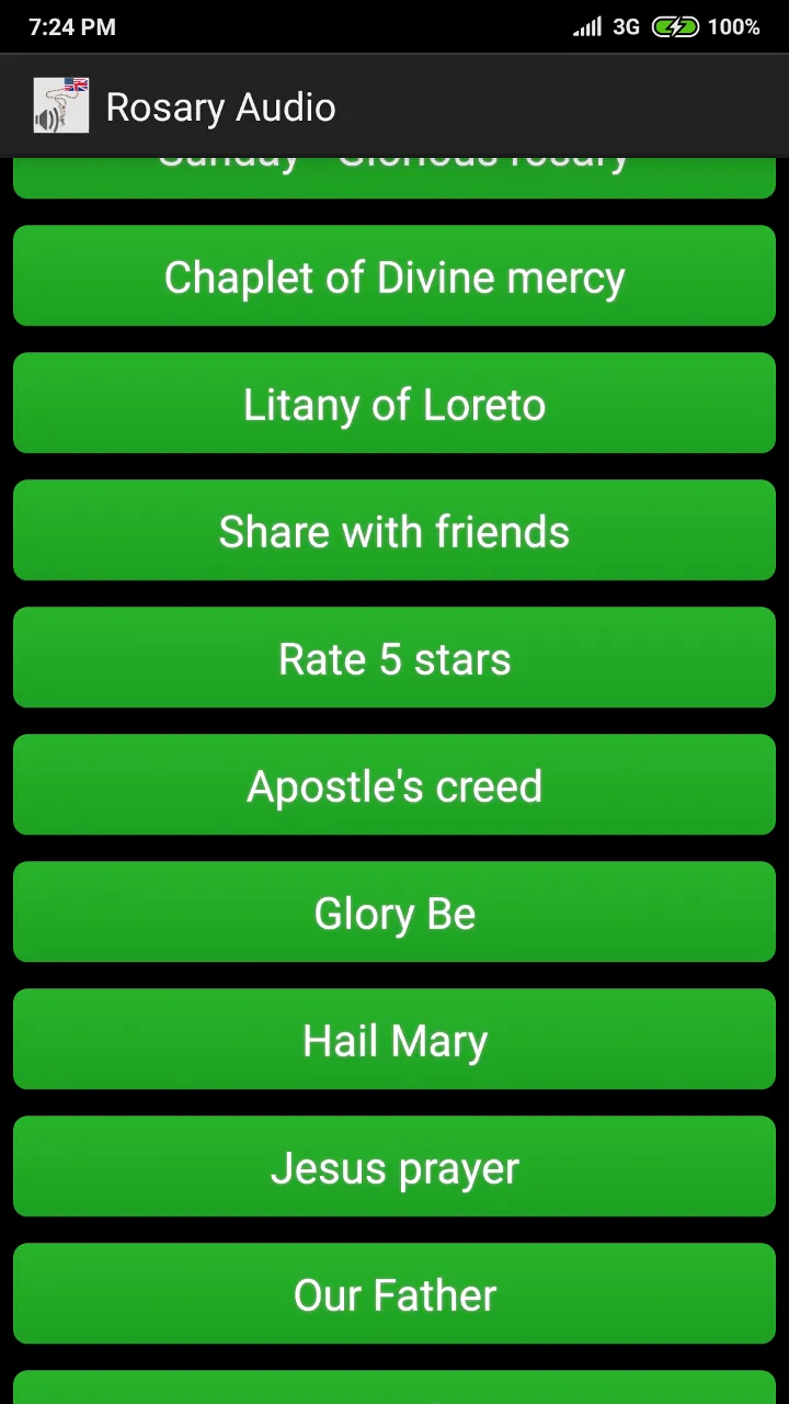 Rosary audio English | Indus Appstore | Screenshot