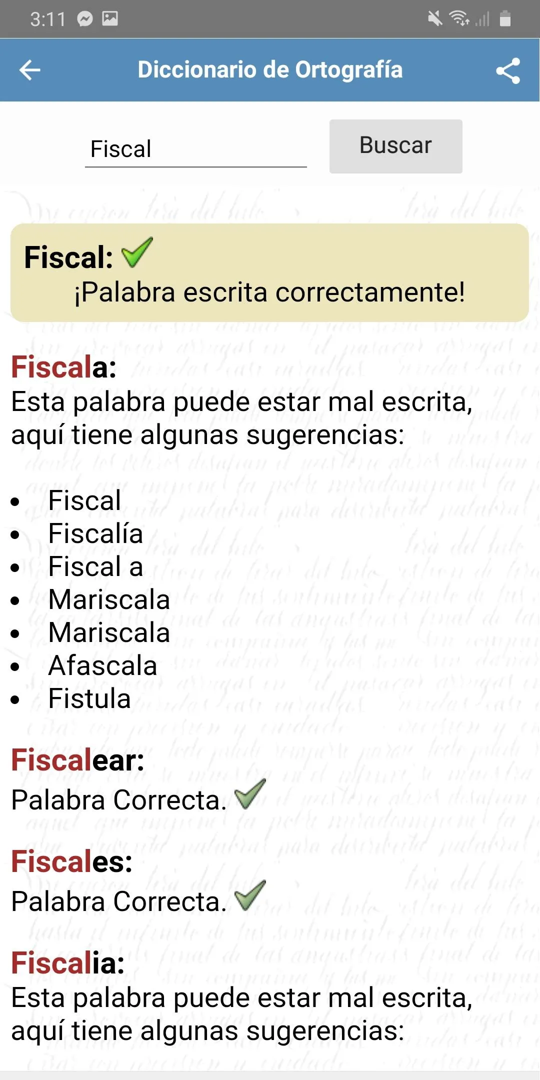 Diccionario de Ortografía Espa | Indus Appstore | Screenshot