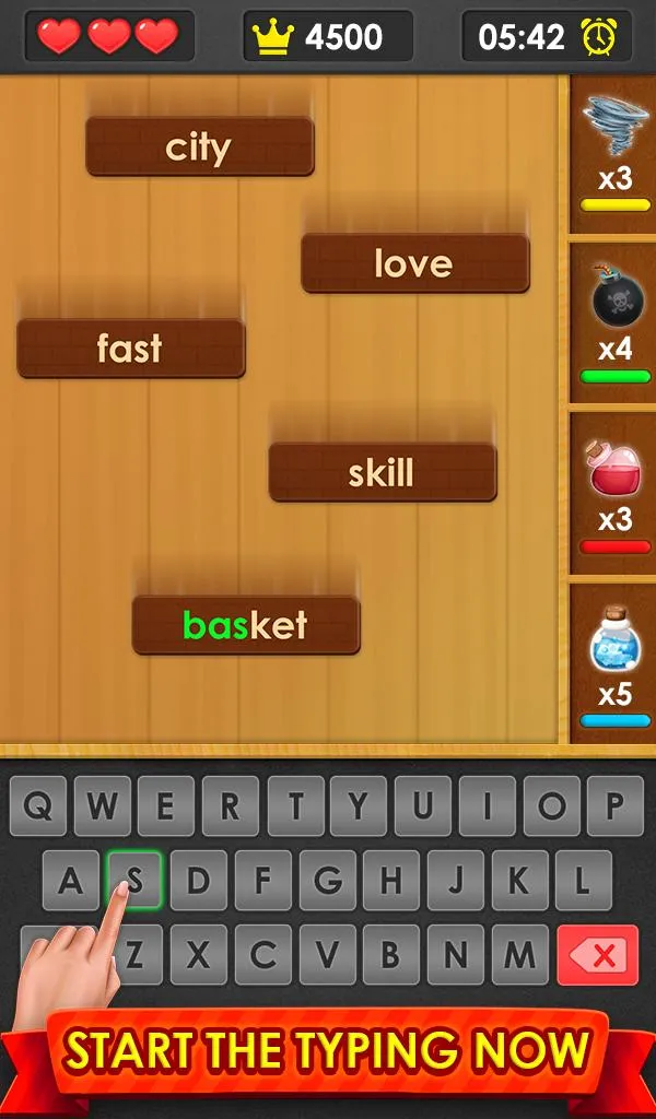 Typing Master Word Typing Game | Indus Appstore | Screenshot