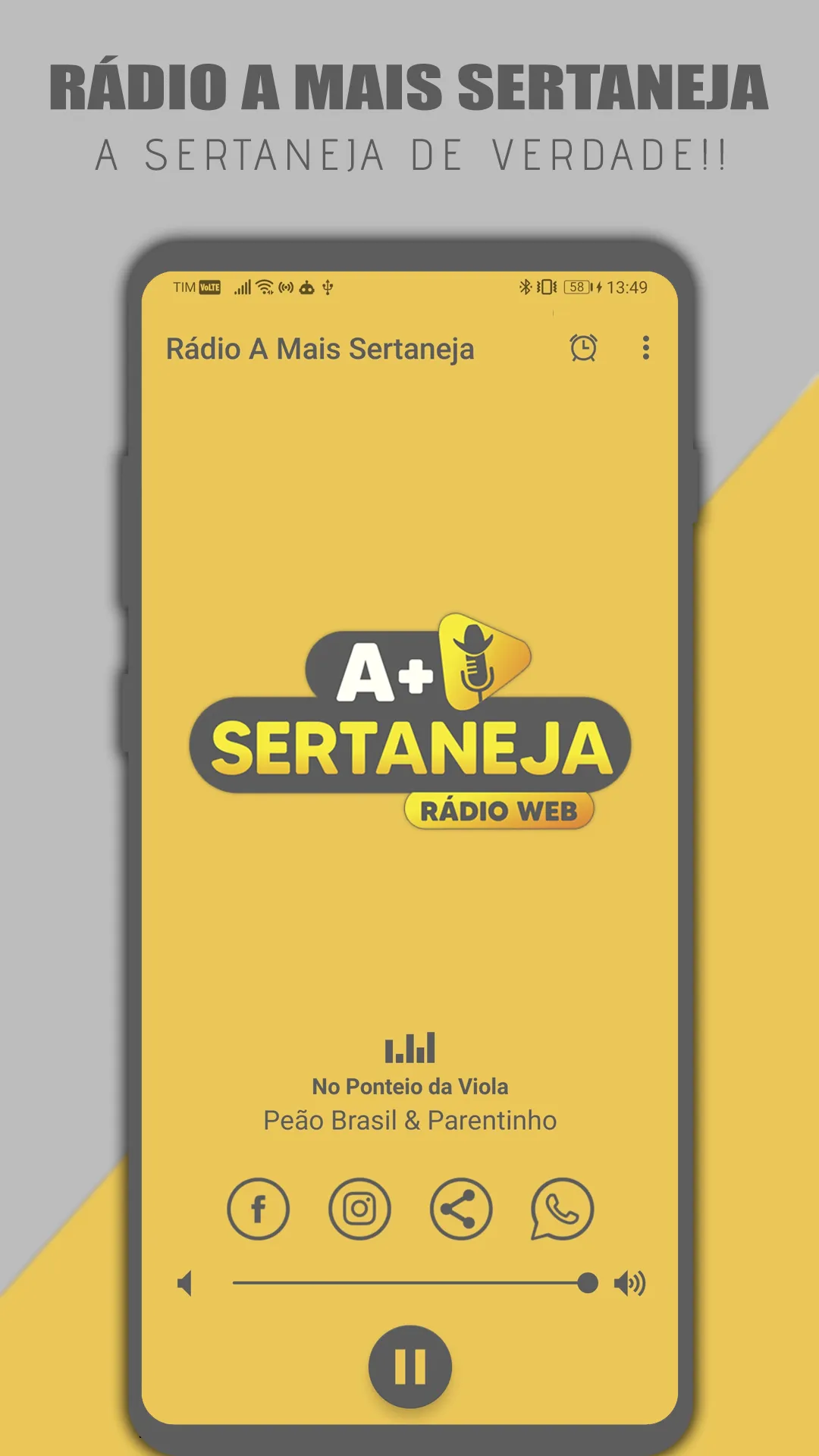 Rádio A Mais Sertaneja | Indus Appstore | Screenshot