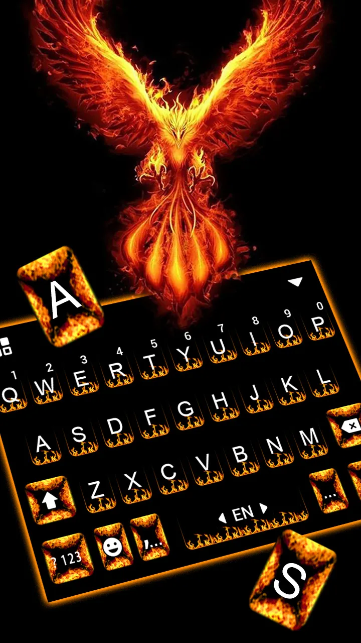 Fire Phoenix Theme | Indus Appstore | Screenshot