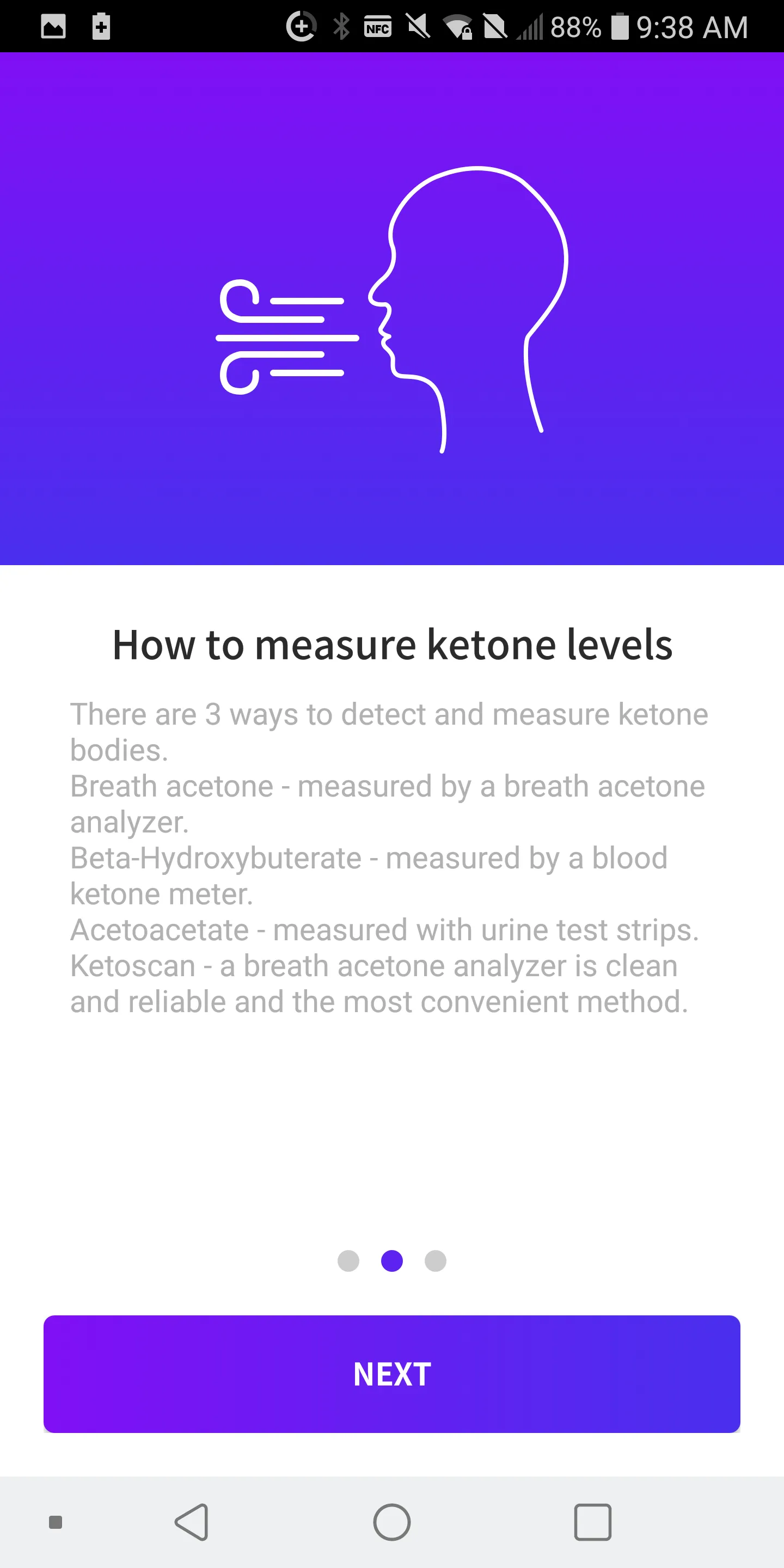 KETOSCAN | Indus Appstore | Screenshot