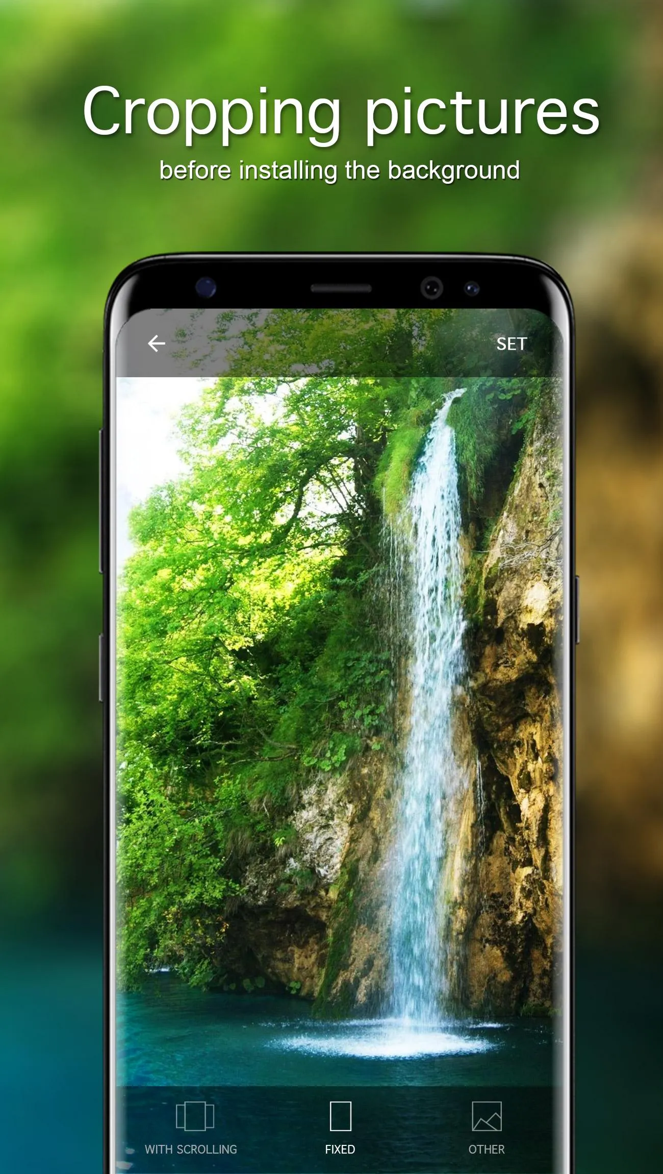 Waterfall Wallpapers 4K | Indus Appstore | Screenshot