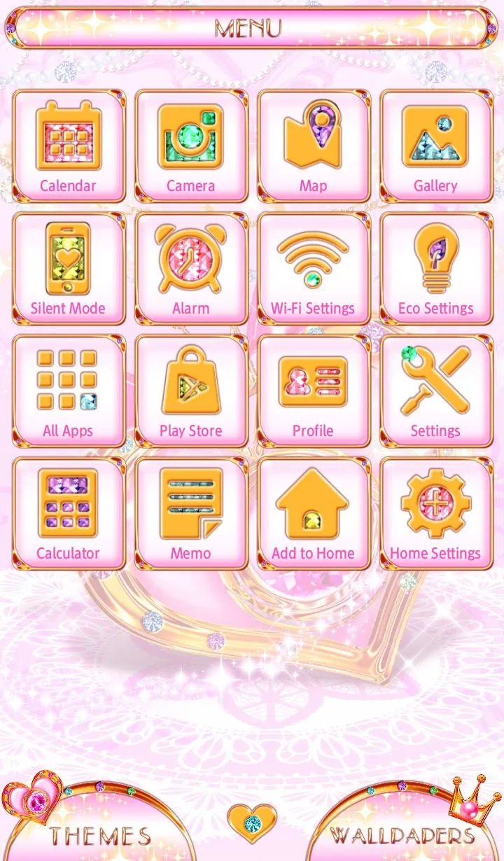 Cute Theme-Magical Heart- | Indus Appstore | Screenshot