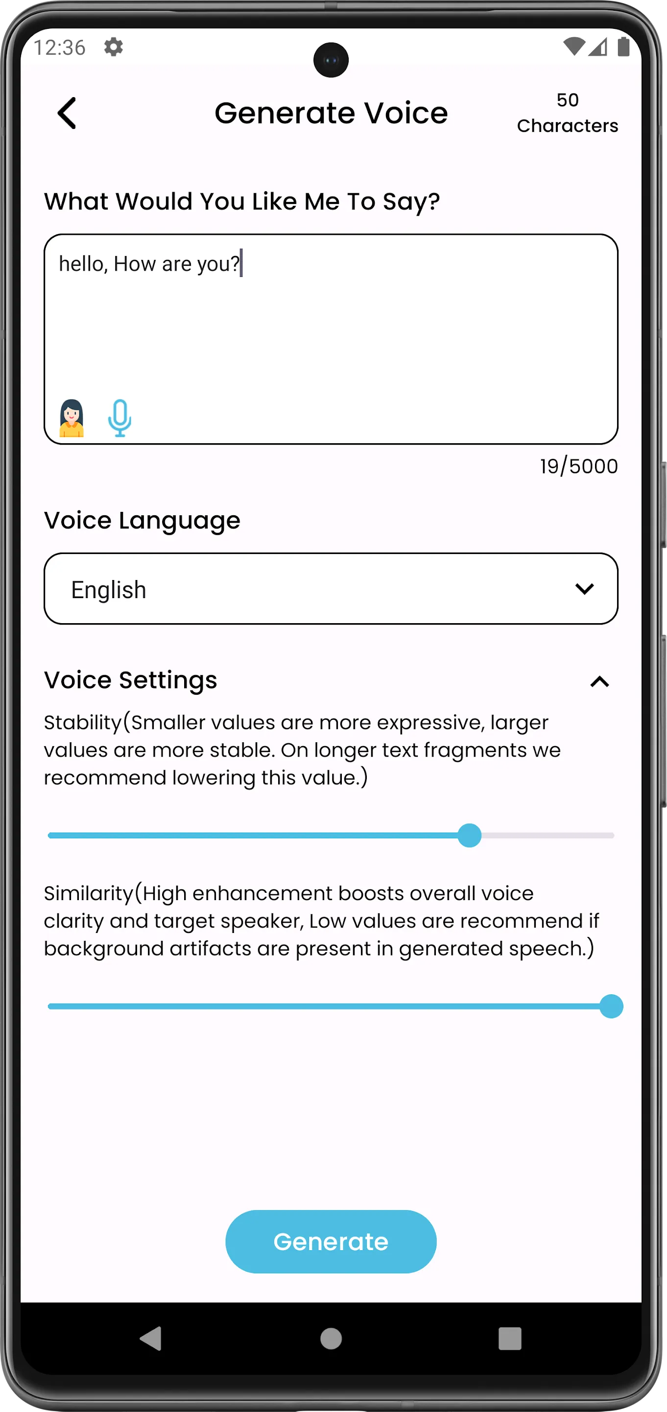 Voice Over Clone - AI Replica | Indus Appstore | Screenshot