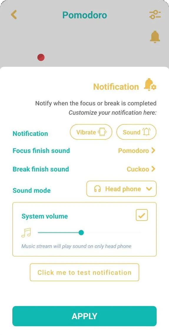 Pomodoro | Indus Appstore | Screenshot