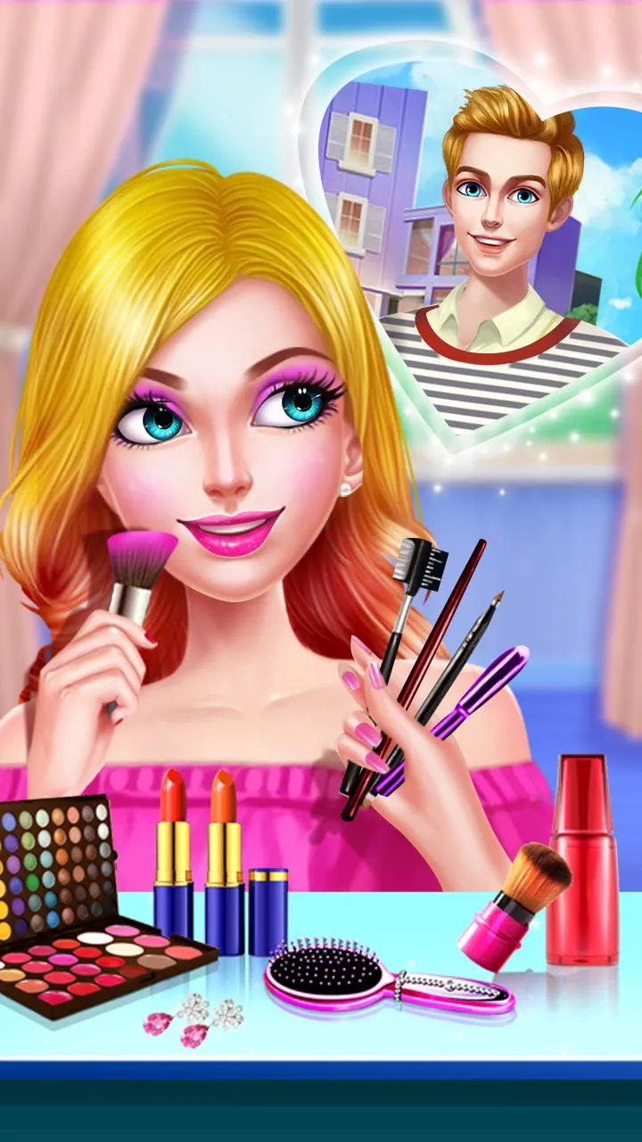 School Date Makeup Artist | Indus Appstore | Screenshot