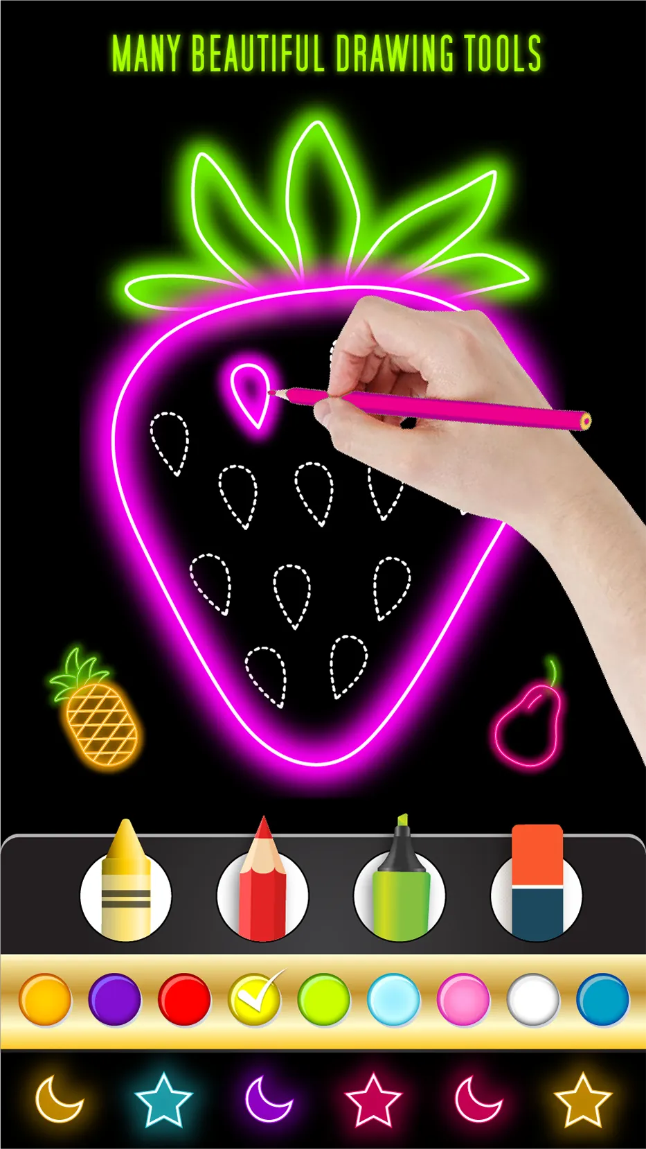 Fruits and Vegetables Coloring | Indus Appstore | Screenshot