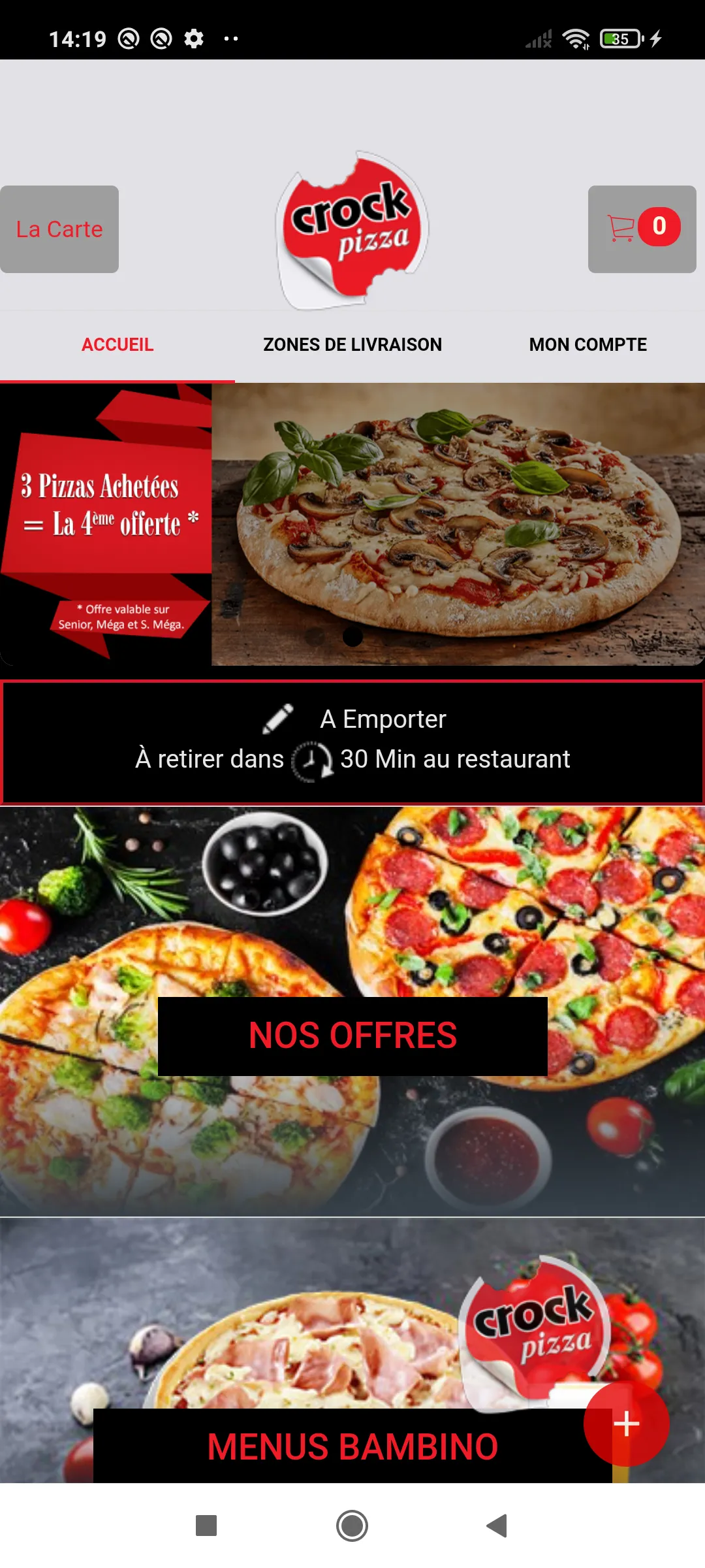 Crock Pizza | Indus Appstore | Screenshot