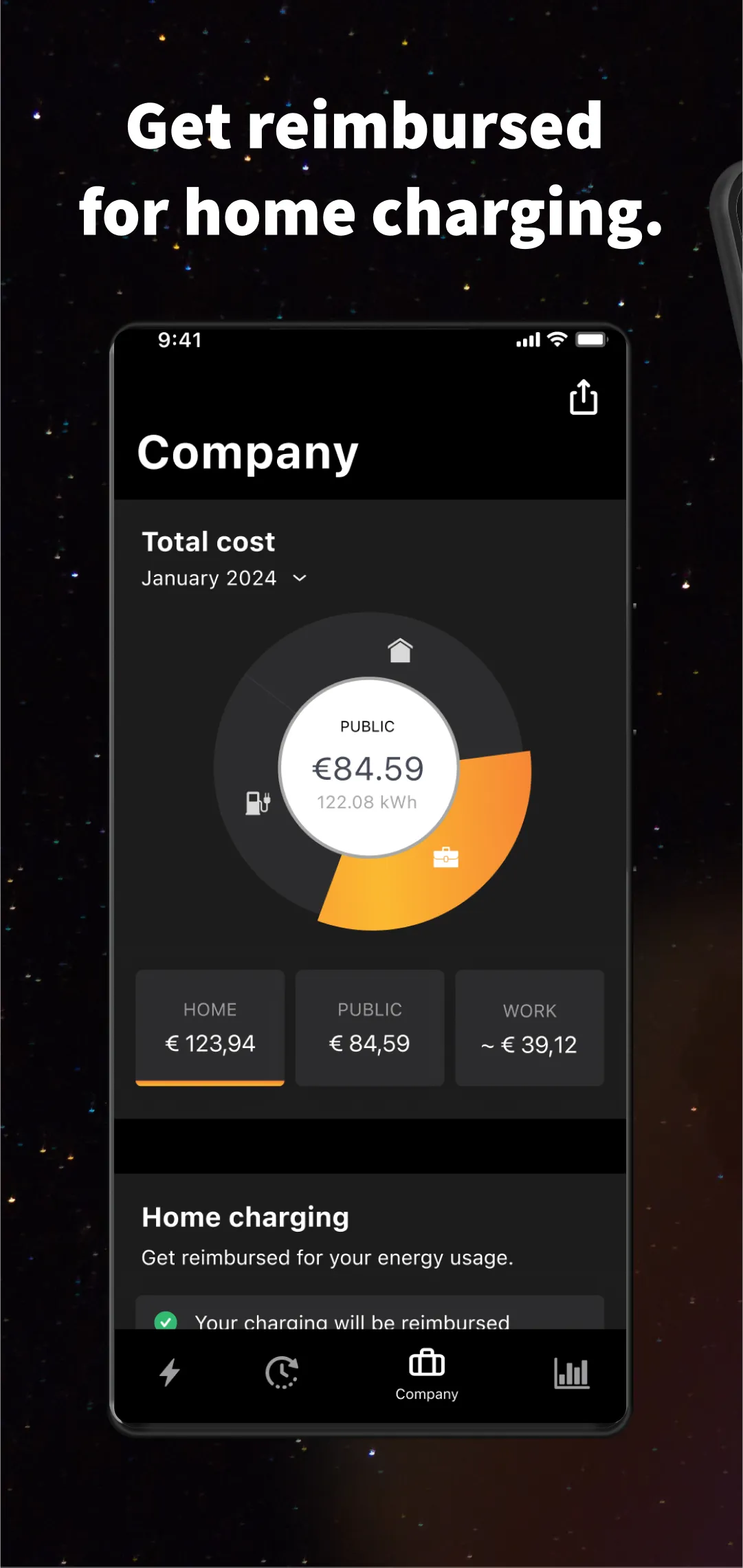 EEVEE - Track charging costs | Indus Appstore | Screenshot