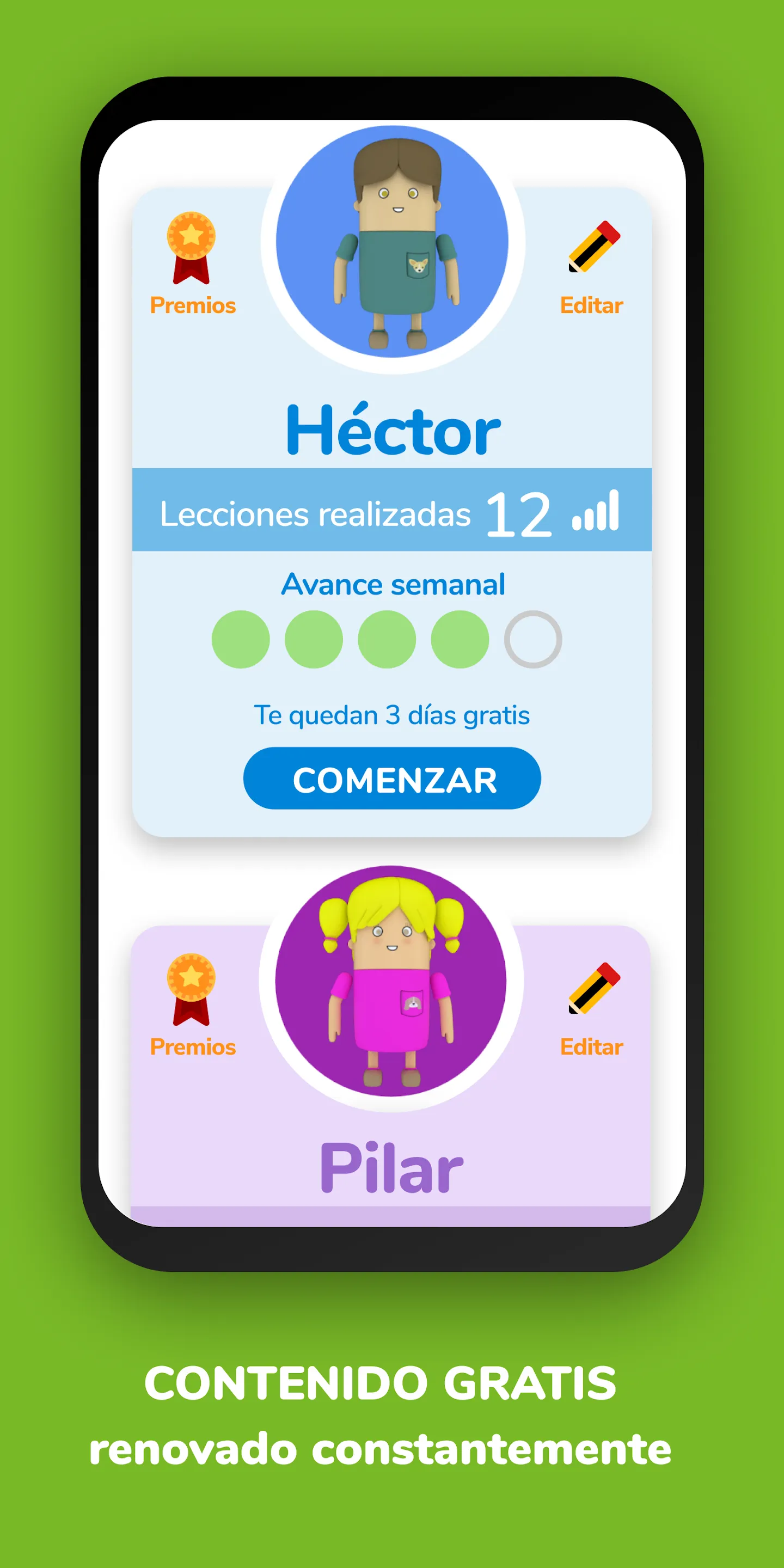 MenteLista - Peques Geniales | Indus Appstore | Screenshot