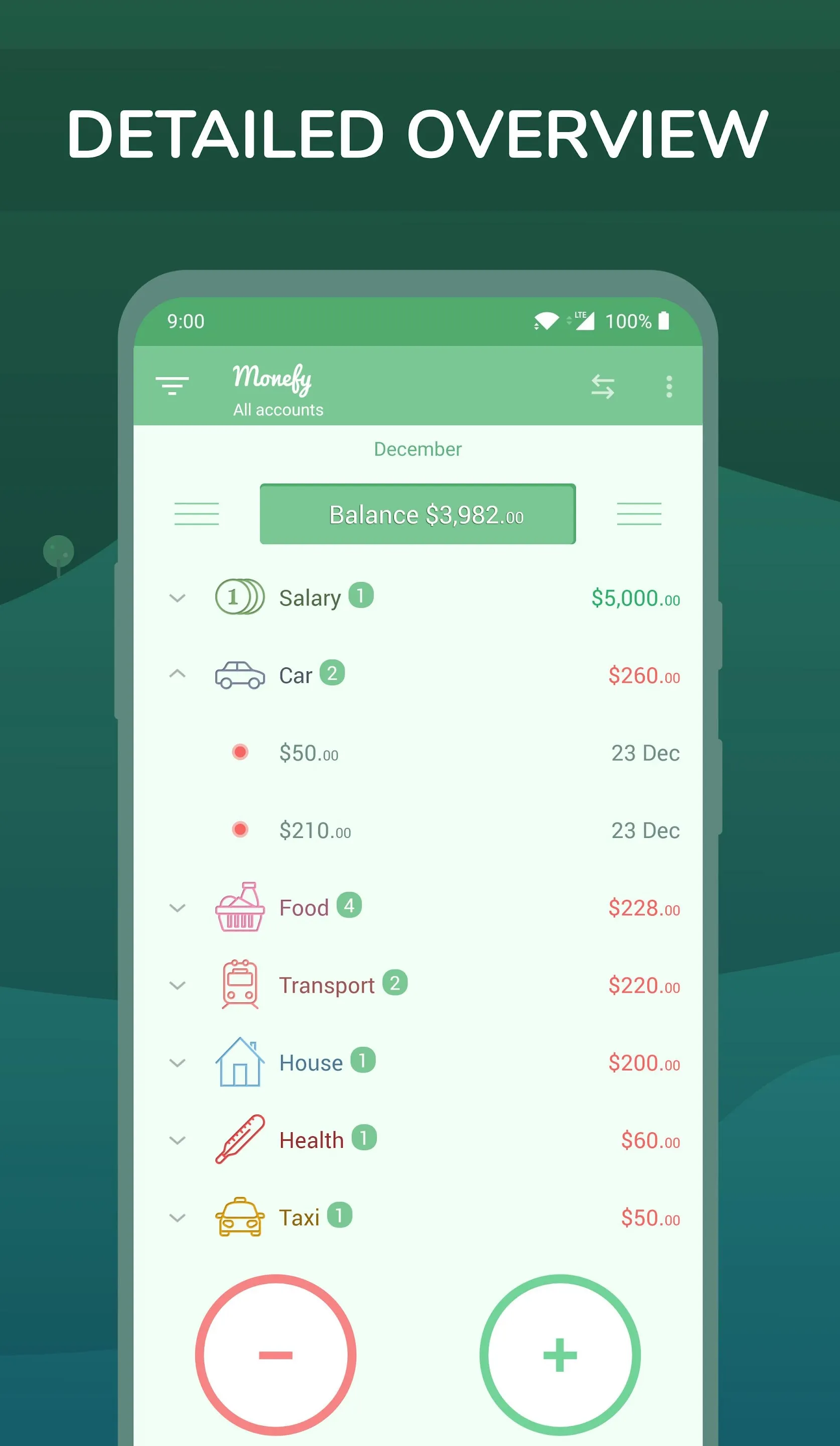 Monefy - Budget & Expenses app | Indus Appstore | Screenshot