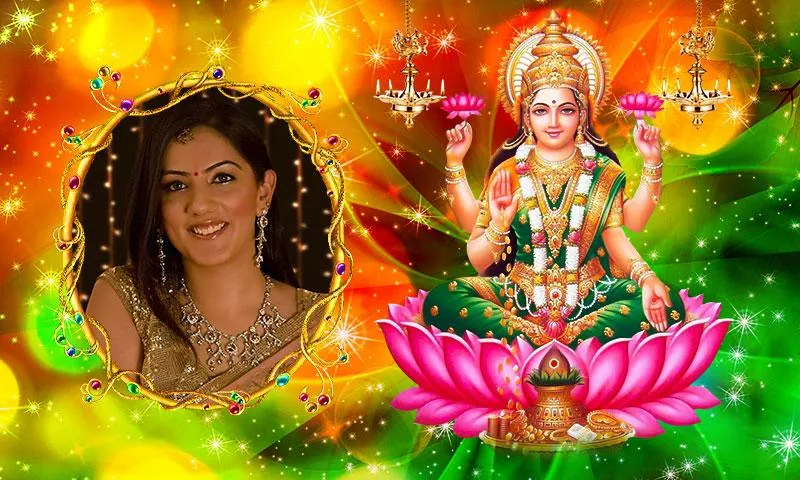 Goddess Lakshmi Photo Frames | Indus Appstore | Screenshot