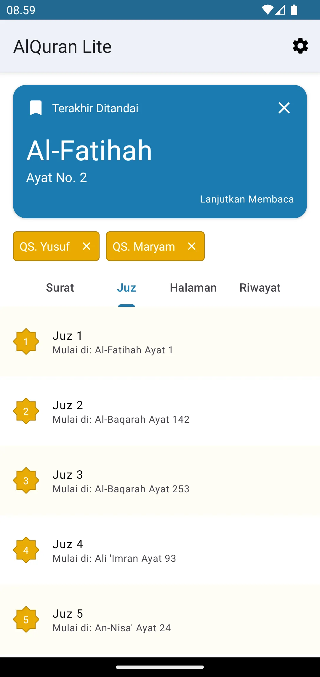 AlQuran 30 Juz Dan Terjemahan | Indus Appstore | Screenshot