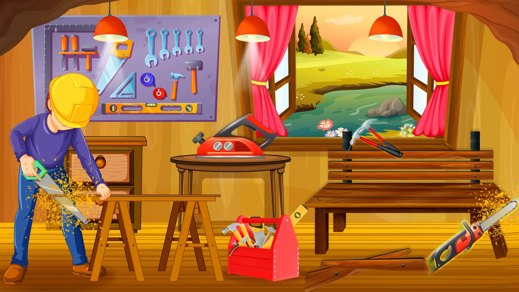 Furniture Maker Factory Game | Indus Appstore | Screenshot