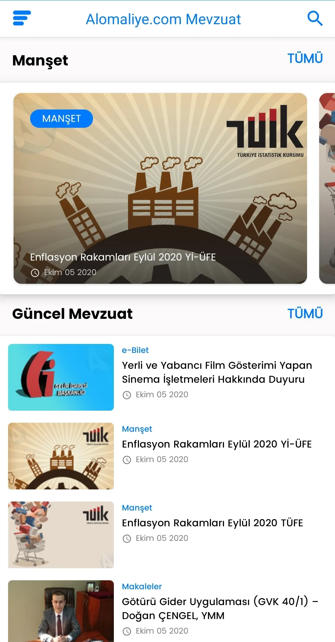 Alomaliye Muhasebe ve Mevzuat | Indus Appstore | Screenshot