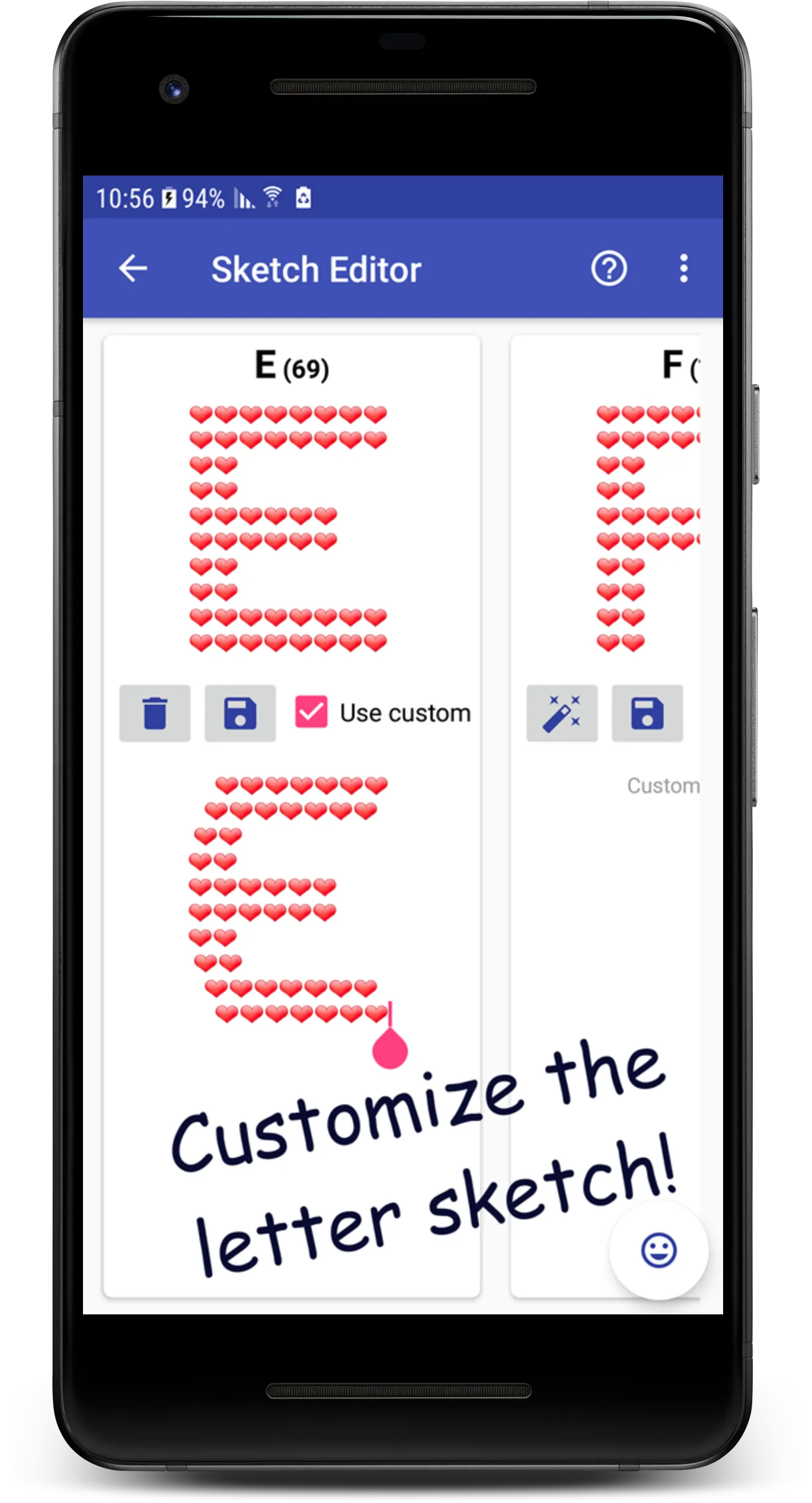 Emoji Letter Maker | Indus Appstore | Screenshot