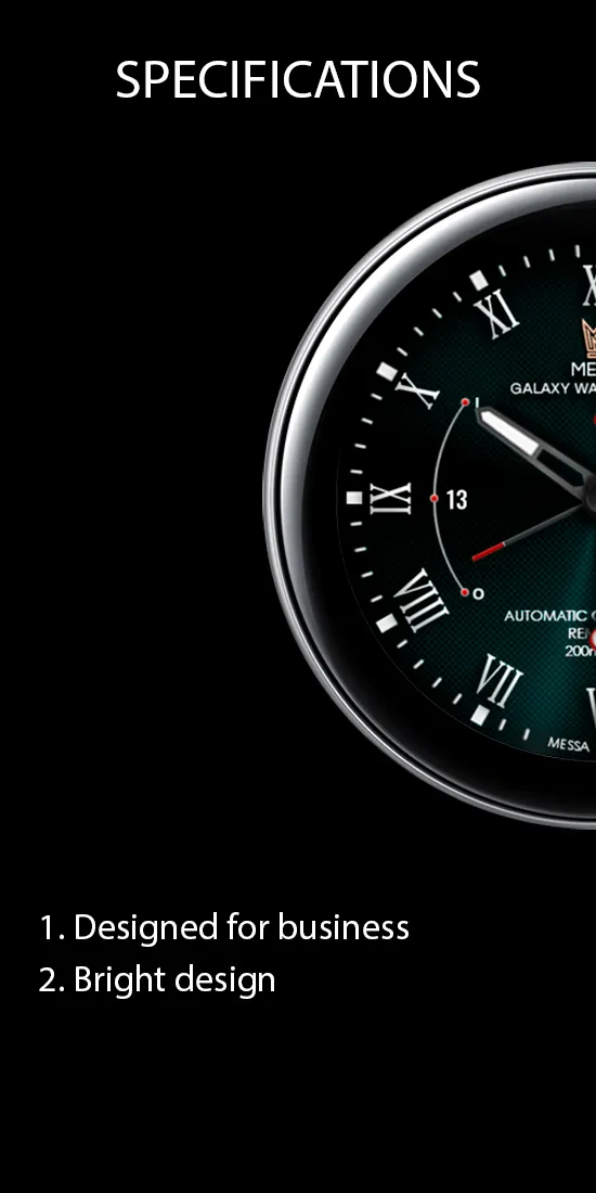 Messa Watch Face BN25 Classic | Indus Appstore | Screenshot