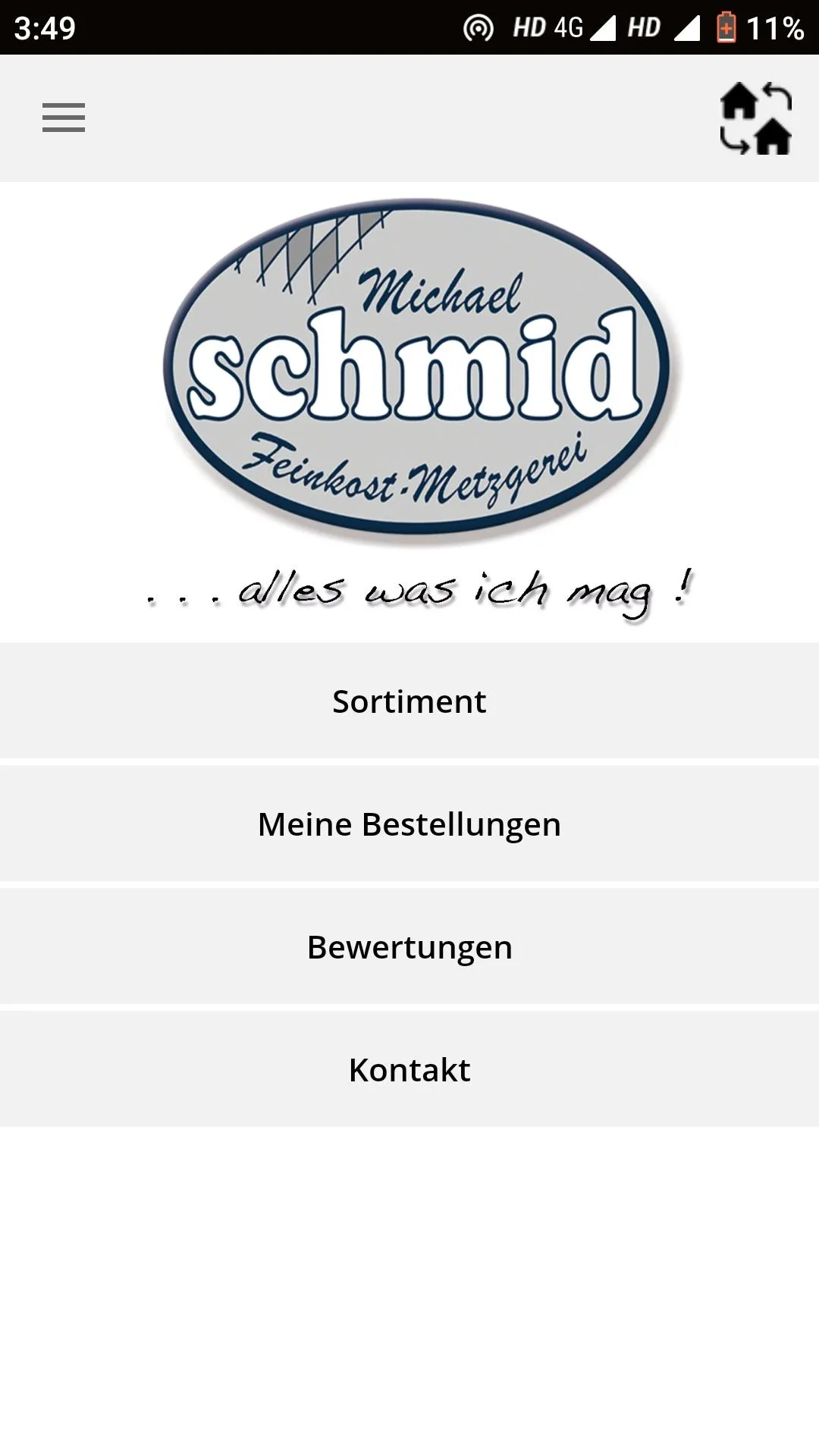 Metzgerei Schmid | Indus Appstore | Screenshot