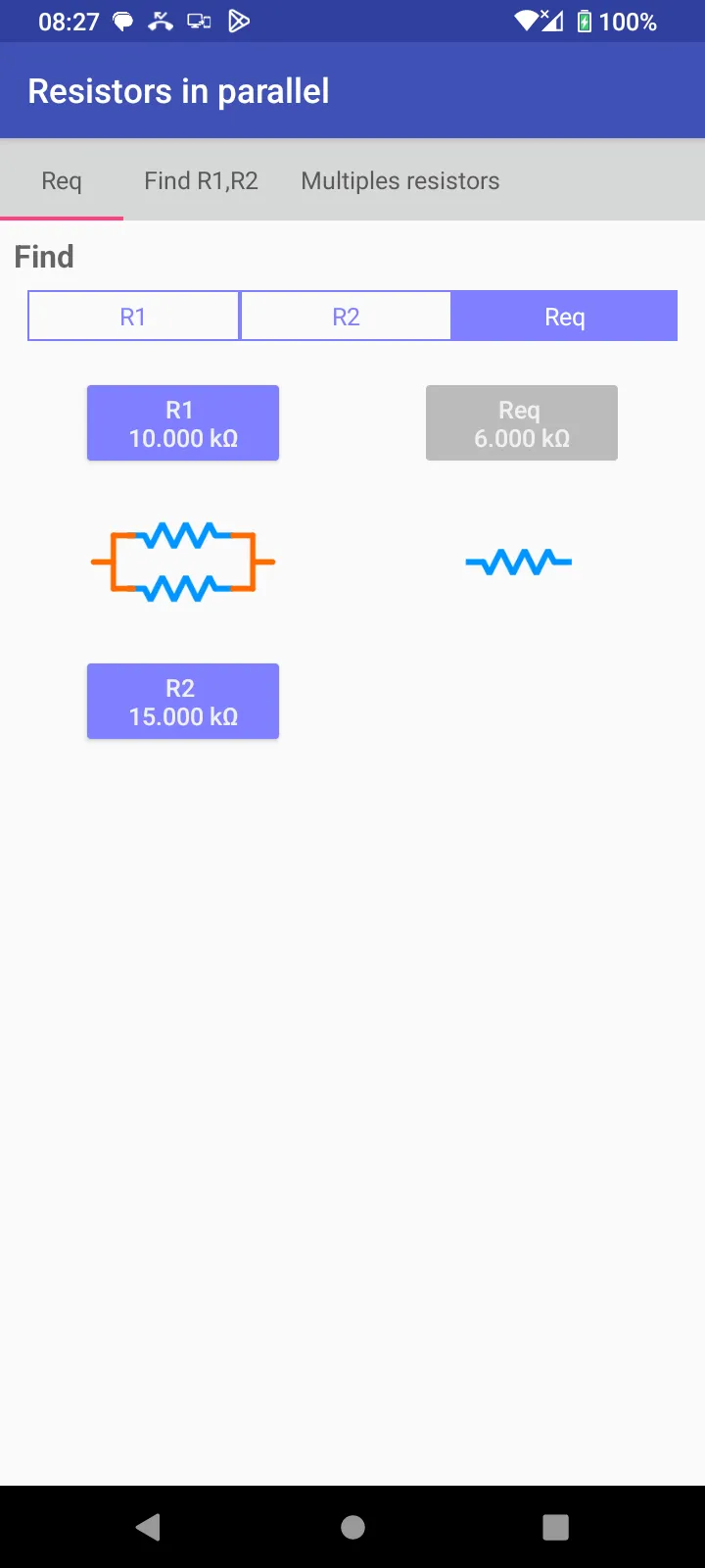 Series/Parallel Resistors | Indus Appstore | Screenshot