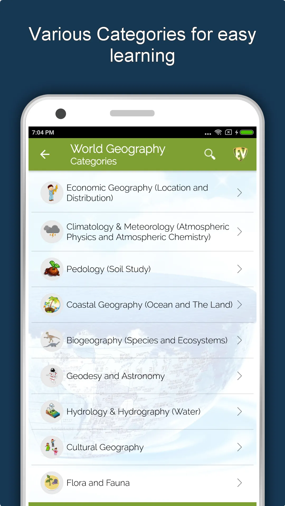 World Geography Dictionary | Indus Appstore | Screenshot