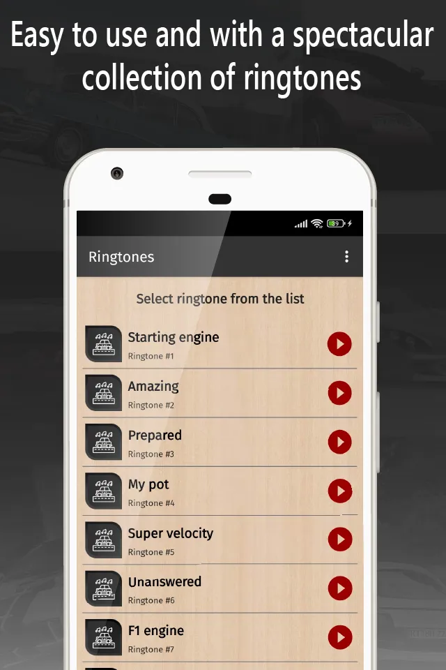 car ringtones for phone | Indus Appstore | Screenshot