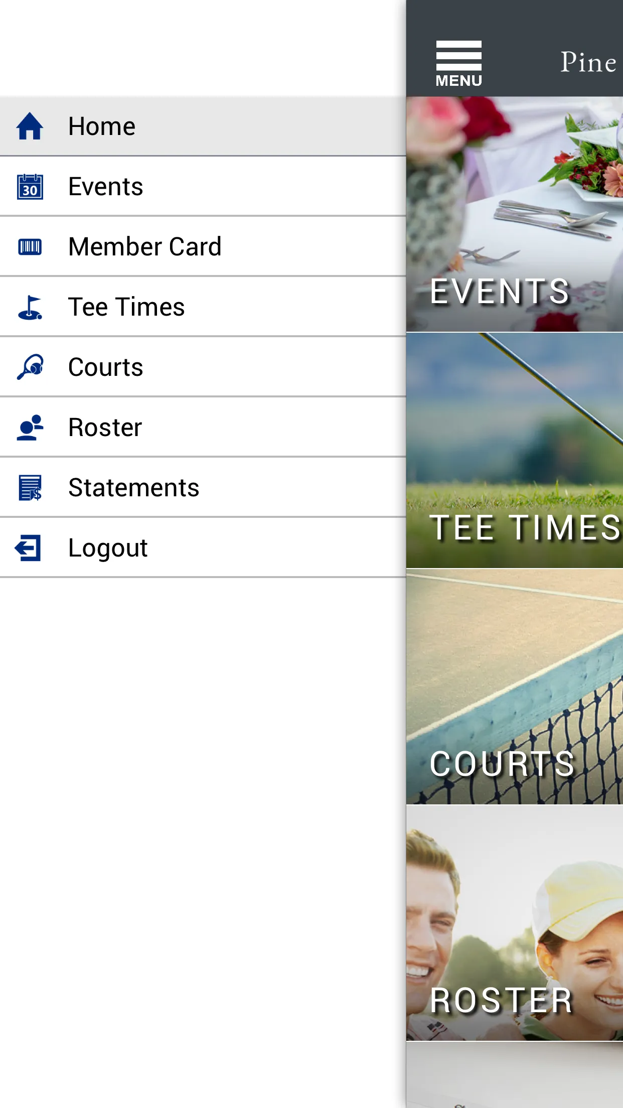 Pine Lake Country Club NC | Indus Appstore | Screenshot