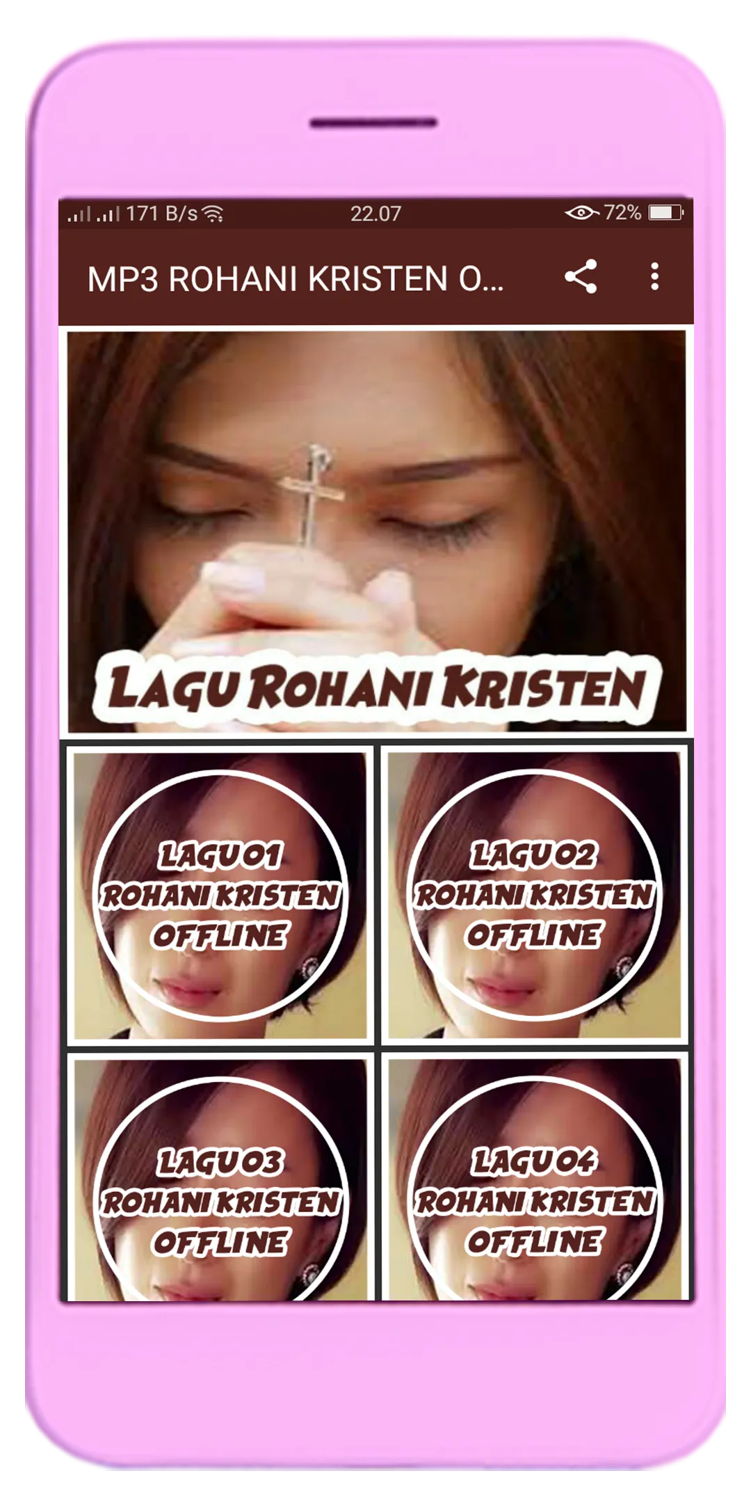 Lagu Rohani Kristen Offline | Indus Appstore | Screenshot