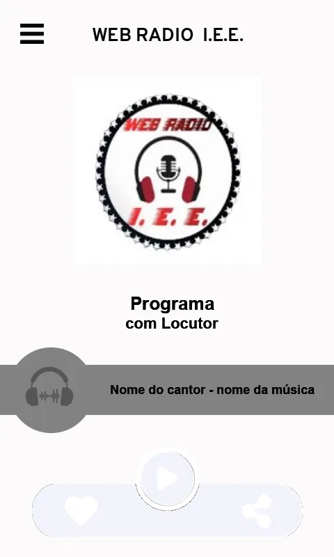 WEB RADIO  I.E.E. | Indus Appstore | Screenshot