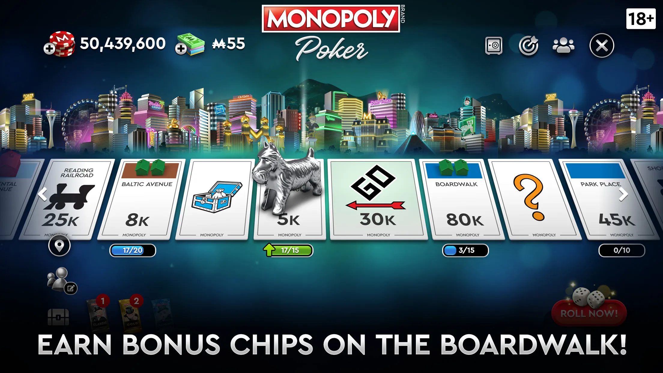 MONOPOLY Poker - Texas Holdem | Indus Appstore | Screenshot