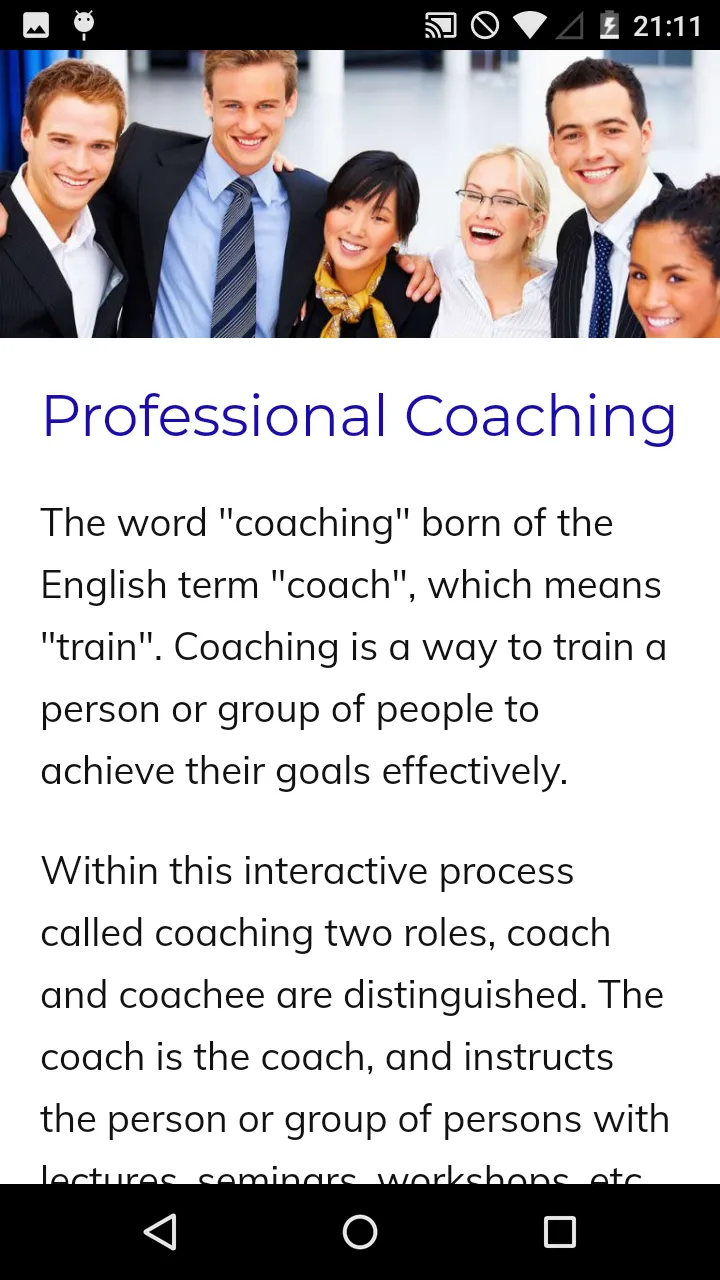 Coaching Course | Indus Appstore | Screenshot