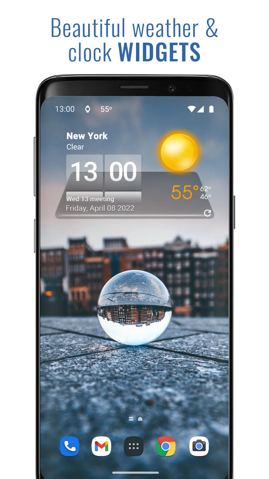 3D Sense Clock & Weather | Indus Appstore | Screenshot