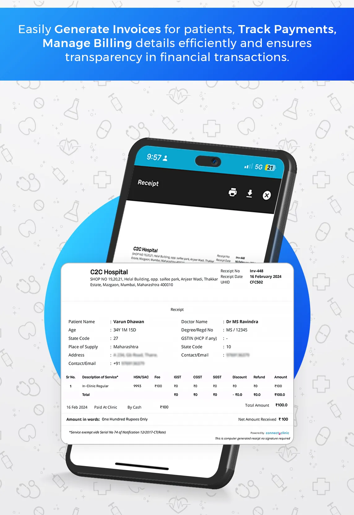 Connect2Clinic | Indus Appstore | Screenshot
