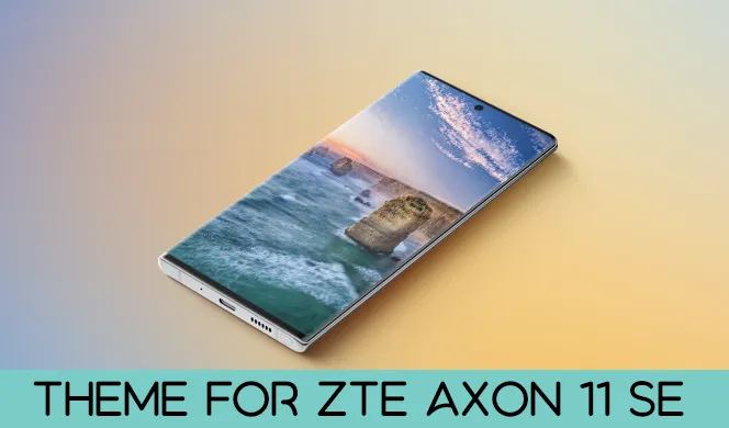 Theme for ZTE Axon 11 SE | Indus Appstore | Screenshot