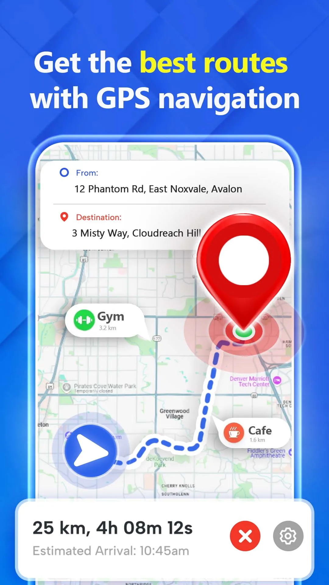 GPS Earth Maps Satellite View | Indus Appstore | Screenshot