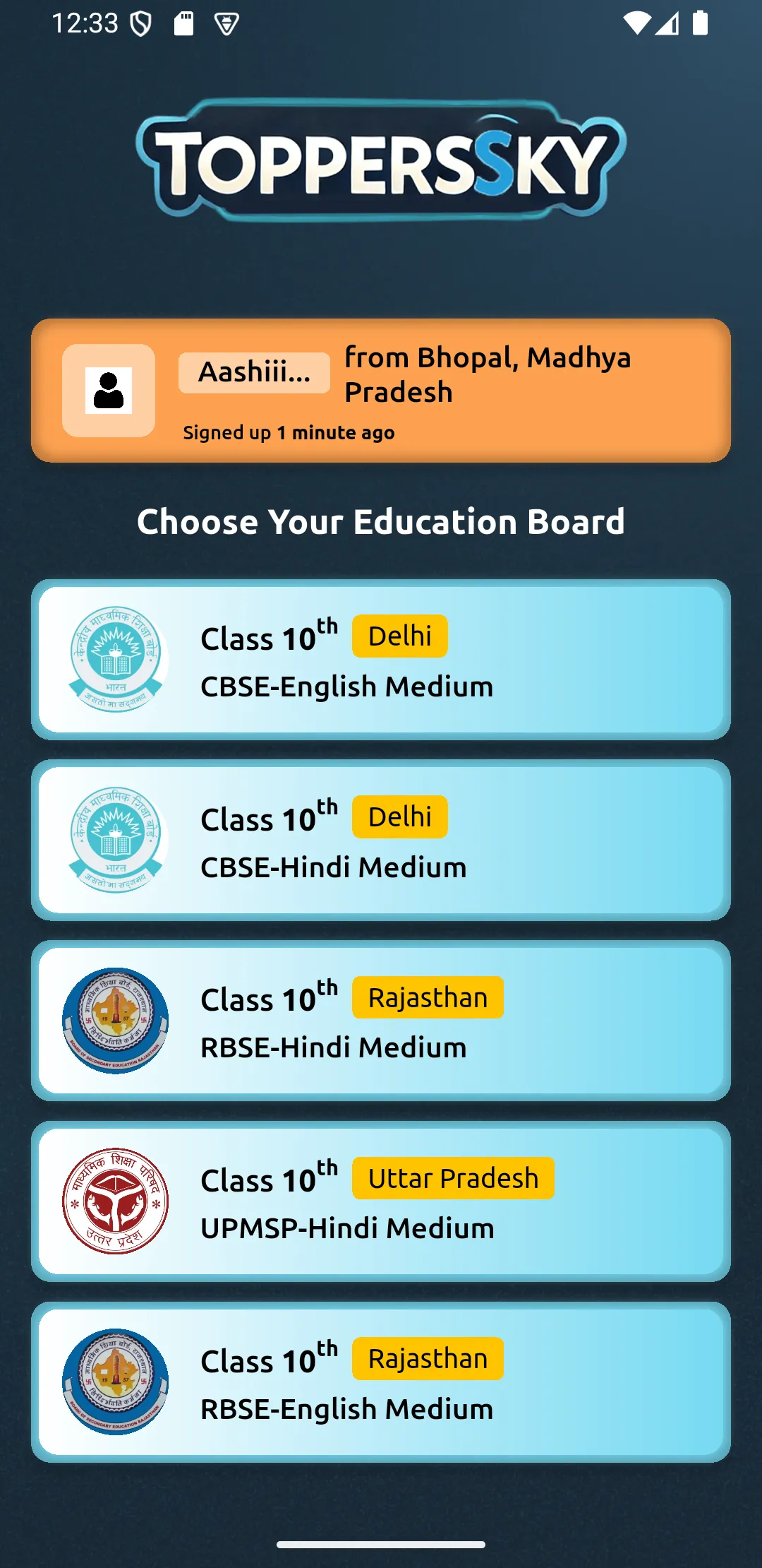 ToppersSky: Class 10 Science | Indus Appstore | Screenshot