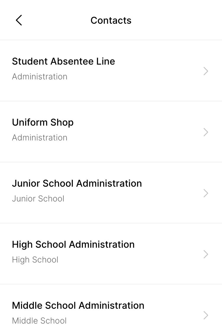 St Rita's College | Indus Appstore | Screenshot