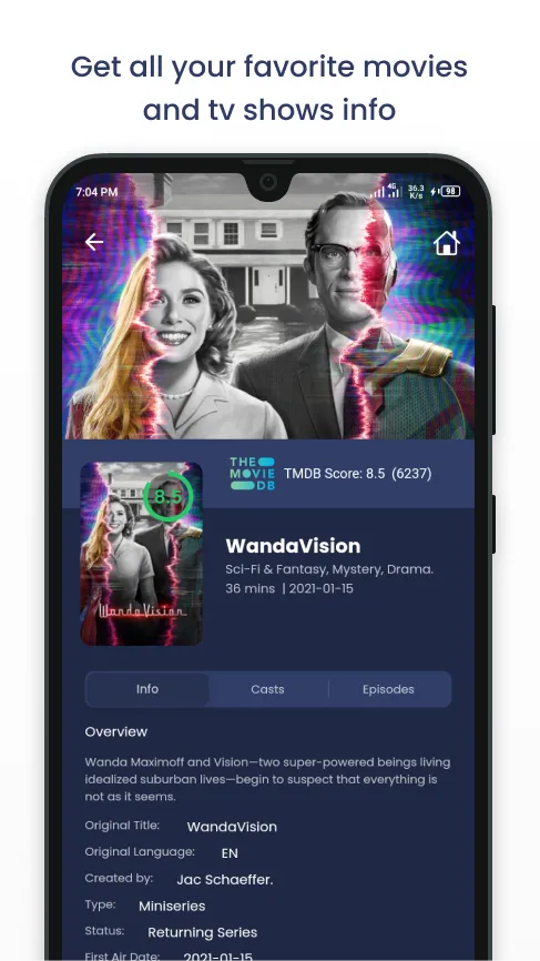 MovieBud - Ultimate movie app. | Indus Appstore | Screenshot