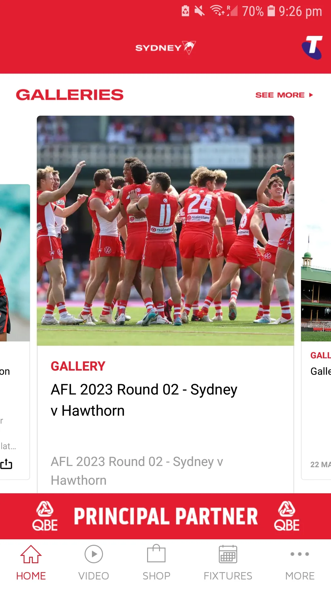 Sydney Swans Official App | Indus Appstore | Screenshot