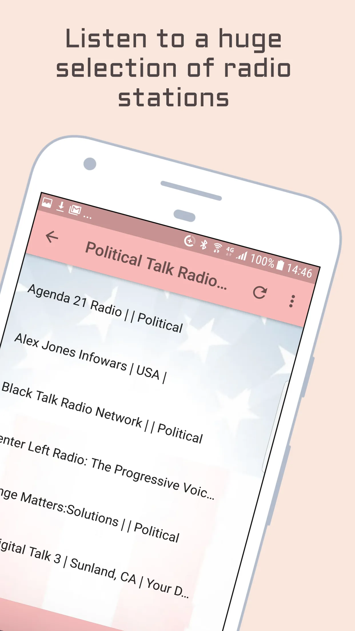 Political Talk Radio Stations | Indus Appstore | Screenshot