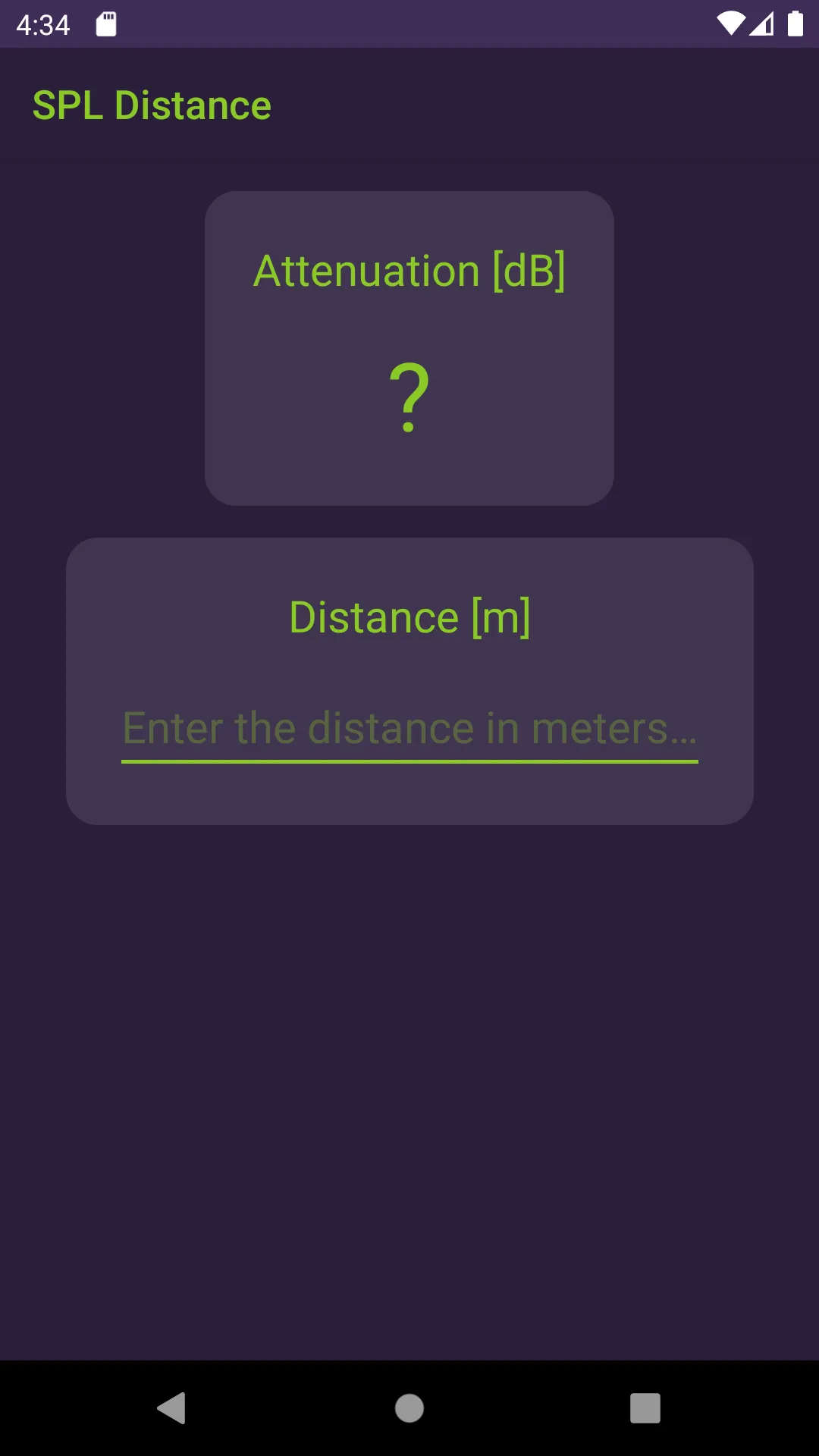 SPL distance | Indus Appstore | Screenshot