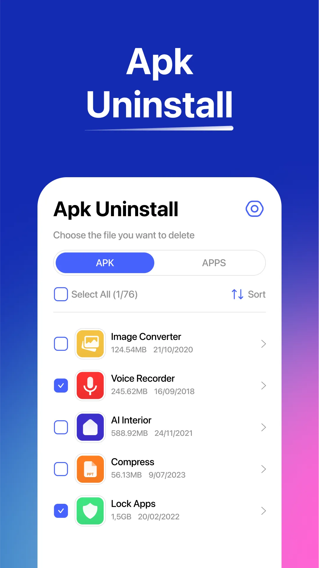 Uninstall Apps & Apk | Indus Appstore | Screenshot